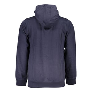 Gianmarco Venturi Blauwe Katoenen Heren Hoodie