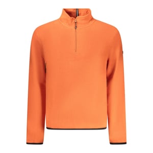 Noorwegen 1963 Arancione Polyester Heren Sweatshirt