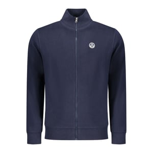North Sails Blauwe Katoenen Mannen Sweatshirt