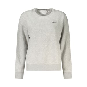 Pepe Jeans Grigio Katoenen Dames Sweatshirt
