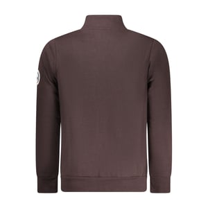 Noorwegen 1963 Marrone Katoenen Heren Sweatshirt