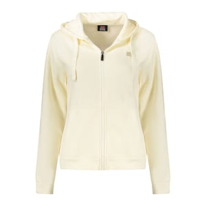 Noorwegen 1963 Witte Katoenen Dames Hoodie Sweatshirt