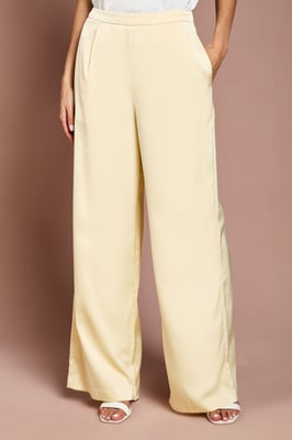 Satin Flare Trouser