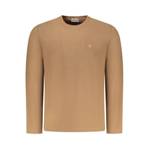 Coveri Moving Marrone Katoenen Mannen T-Shirt