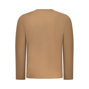 Coveri Moving Marrone Katoenen Mannen T-Shirt