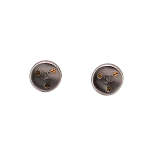 Chanel Vintage Metalen Oorbellen