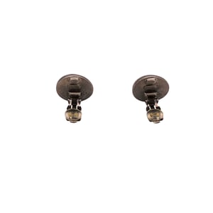 Chanel Vintage Metalen Oorbellen