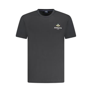 Armata Di Mare Zwarte Katoenen Heren T-Shirt