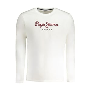 Pepe Jeans Bianco Katoenen Heren T-Shirt