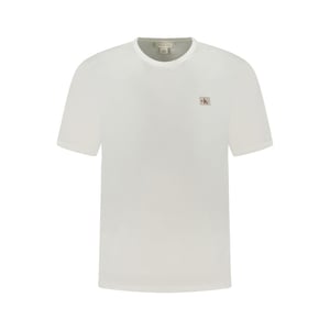 Calvin Klein Witte Katoenen heren T-shirt