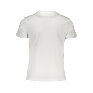 La Martina Bianco Katoenen Heren T-Shirt