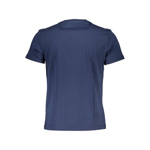 La Martina Blauw Katoenen Heren T-Shirt