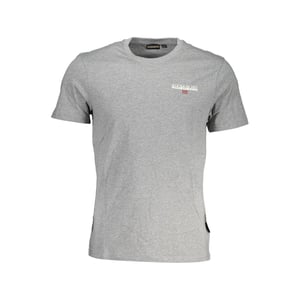 Napapijri Grigio Katoenen Heren T-Shirt