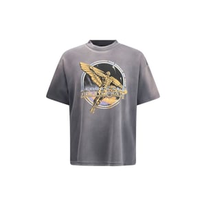 Represent Grijze Katoenen T-Shirt