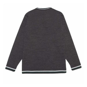 Harry Potter Barn/Kids Slytherin stickad jumper (Grått/grönt)