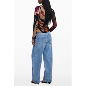 Desigual Marrone Viscose Dames T-Shirt