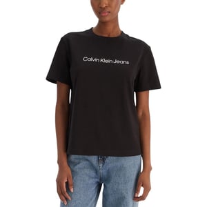 Calvin Klein Jeans Svart Bomull T-shirt