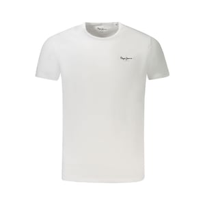 Pepe Jeans Bianco Katoenen Heren T-Shirt