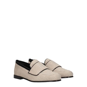 Max Mara Beige Stof Instaploafers