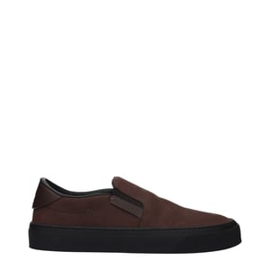 Moncler Bruine Leren Instaploafers