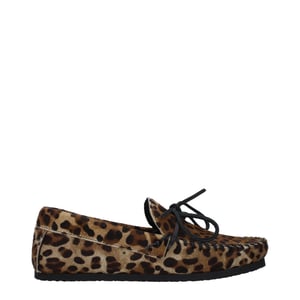 Isabel Marant Bruine Paardenhaar Instaploafers