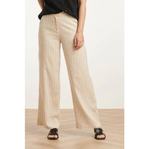 Smashed Lemon 25127 pinstriped linnen trousers |