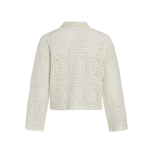 Vila Vimerinda crochet ls cardiganbfs ecru