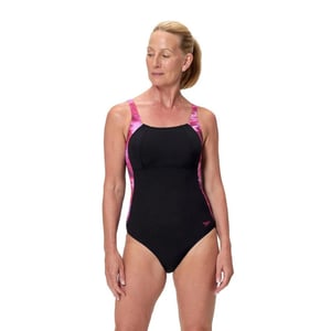 Speedo print luna lustre 1p wedstrijd badpak dames -