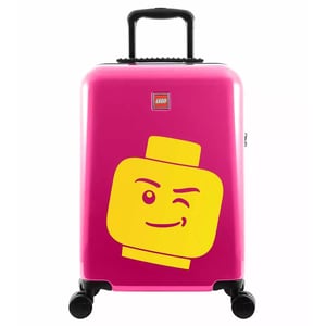 Lego 40L ColourBox Minifigure Head Pink Cabin Suitcase