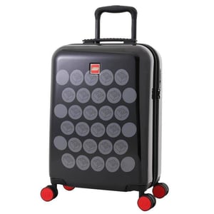 Lego 100L ColourBox Brick Dots Black/Grey Suitcase