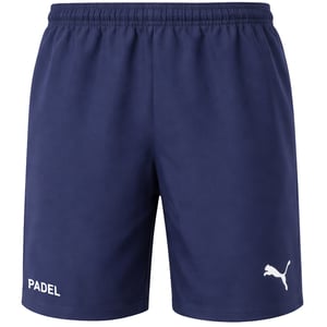 Puma teamLiga 7inch Mens Navy Padel Shorts