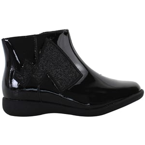 Clarks Etch Trail K. Kids Black Boots