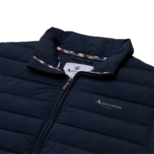 Aquascutum Active Rlg Active Mockneck 100gr Navy Blue Jacket