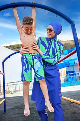 Marina Jongens Zwemshort Kleurrijk