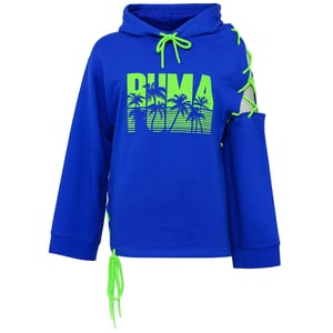 Puma x Rihanna Fenty Laced Womens Blue Hoodie
