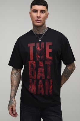 Tall The Batman Oversized License Print T-shirt