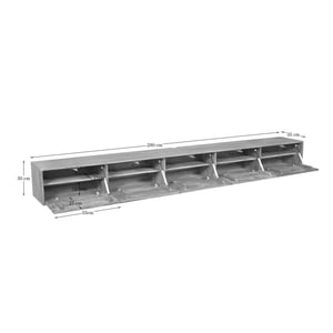 Starfurn tv meubel vision - 30x280x35 cm