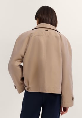 Bugatti Damen Jasje in korte trenchcoatstijl
