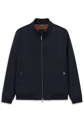 Bugatti Herren Blouson met gebreide inzetstukken en stretch