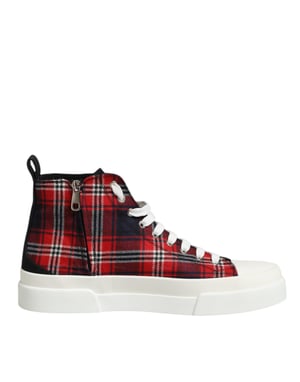 Dolce & Gabbana Multicolor DG Logo Heren High Top Sneakerschoenen
