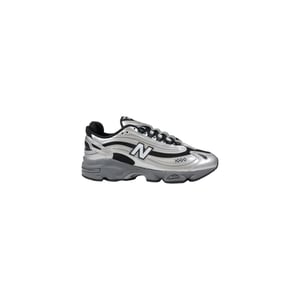 New Balance Silver Syntetiska Atletiska Sneakers