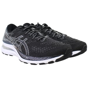 Asics Gel-Kayano 28 Womens Black/White Running Shoes