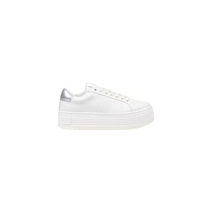 Calvin Klein Jeans Silverläder Plattform Sneakers