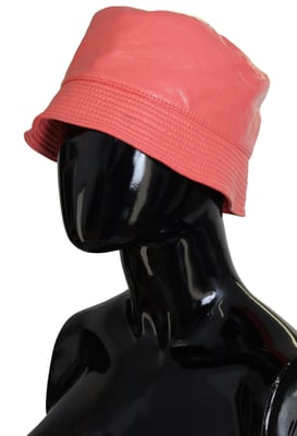 Dolce & Gabbana Persikoquiltad Konstläder Dams Bucket Hat