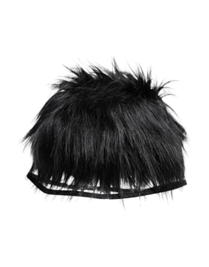 Dolce & Gabbana Svart Fuskpäls Bucket Hat