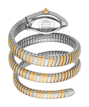 Just Cavalli Women's Snake 316L Stainless Steel Watch