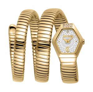 Just Cavalli Women's Snake 316L Stainless Steel Watch
