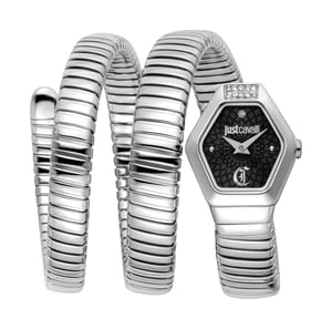 Just Cavalli Women's Snake 316L Stainless Steel Watch