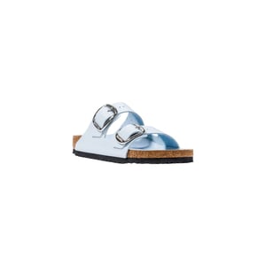Birkenstock Blauwe Kunstlederen Slippers