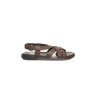 Cerruti 1881 Bruin Rundleer Heren Sandalen